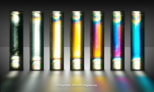 Polymer birefringence