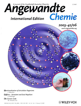 Angewandte Chemie 2003 Cover